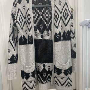 Long cozy cardigan